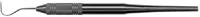 American Eagle Instruments Explorer #23 Shepherd's Hook, Single-Ended, Stainless Steel Standard Handle, 1/Pk, AEEXP23 - Explorer, Single-Ended, 23, Stainless Steel Handle, 1/Pk - Image 1
