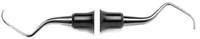 American Eagle Instruments Gracey Curette 7/8, Standard, Double End, EagleLite Color Resin Handle, Green, AEG7-8X - Gracey Curettes – 7/8 Gracey, Standard, Double End - EagleLite™ Color Resin Handle - Image 1