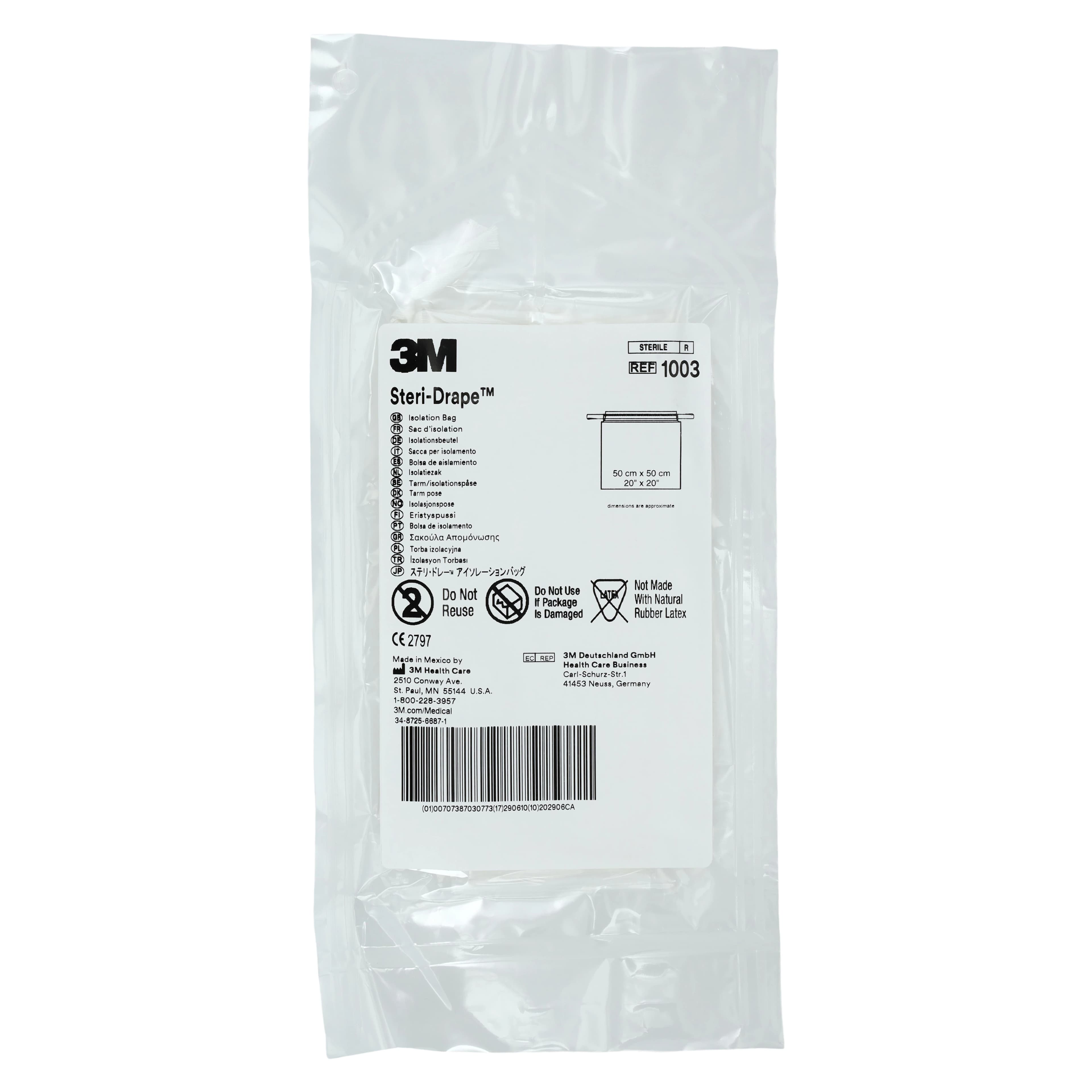 Steri-Drape 2x2" Sterile Isolation Bag thumbnail 2