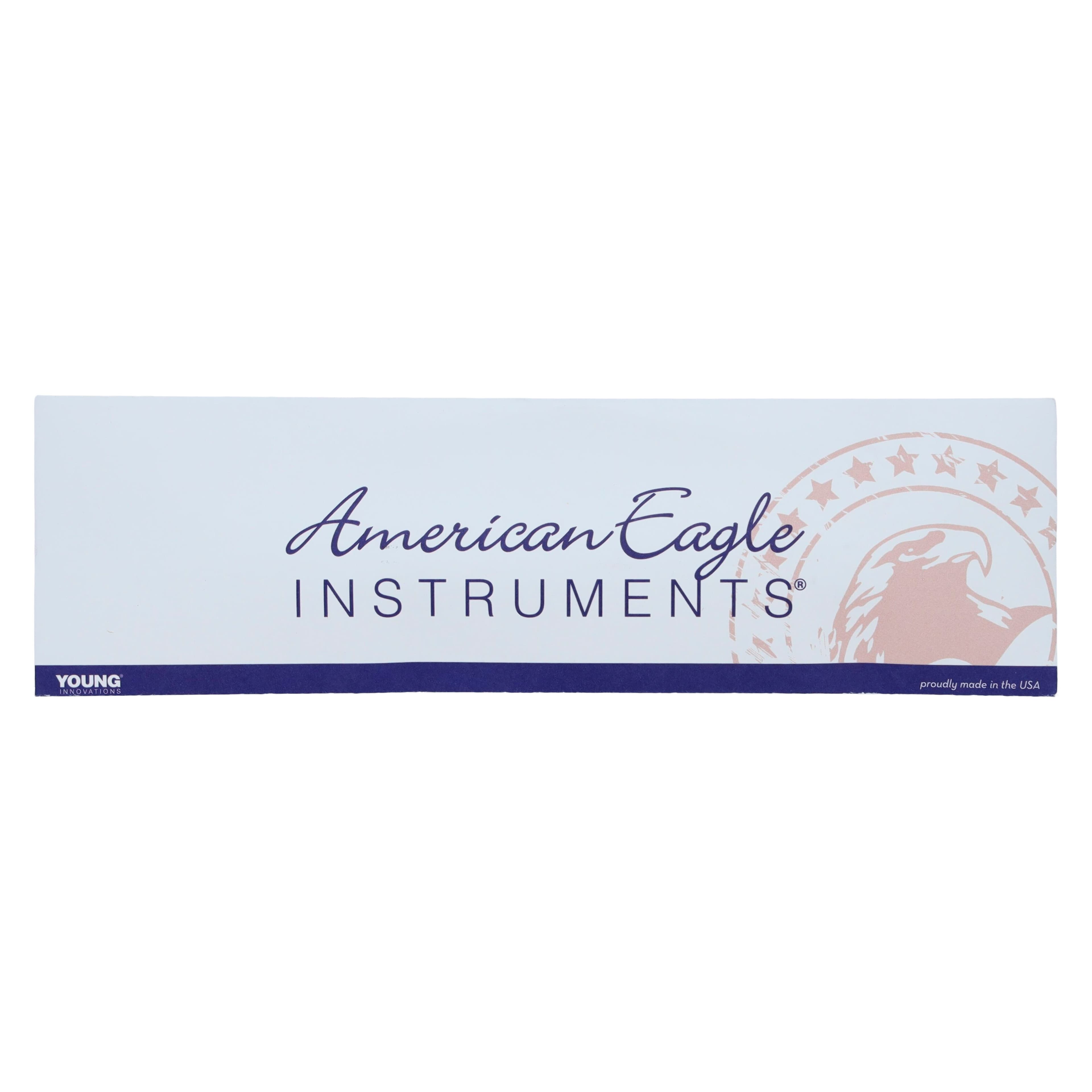 American Eagle Standard Gracey Curette, XP, #11-12, Posterior Mesial, EagleLite Stainless Steel Handle, 3/8", Double-Ended, 1/Pk, AEG11-12XPZ thumbnail 6
