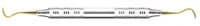 American Eagle XP Sickle Scaler, Eagle Claw, Double-Ended, Posterior, EagleLite Stainless Steel Handle, 3/8", Sharpen-Free, 1/Pk, AESECXPZ - Sickle Scaler, XP, Eagle Claw, Posterior, EagleLite, 3/8", Stainless Steel, 1/Pk - Image 1