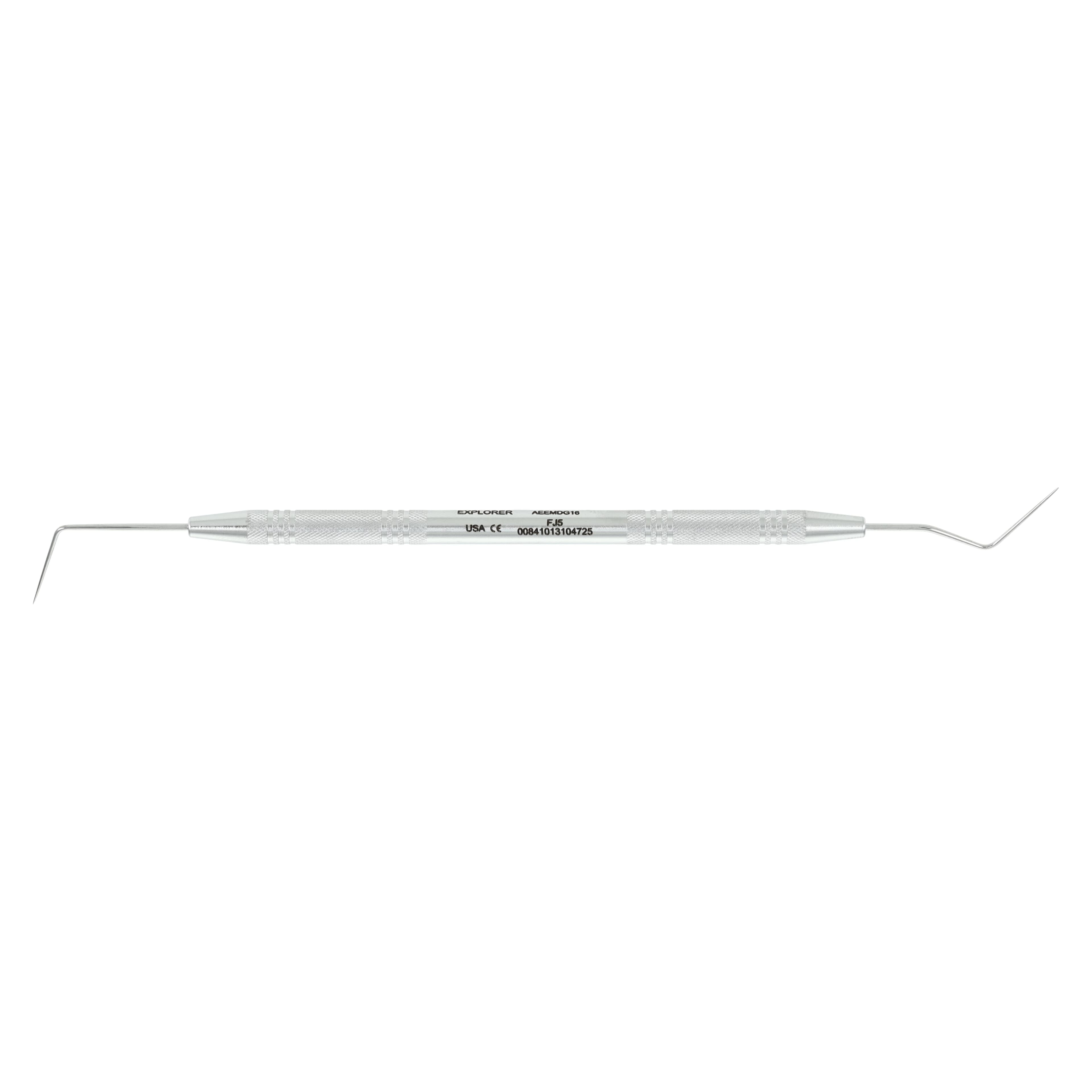 American Eagle Instruments Endodontic Explorer, Double-Ended, DG16, Stainless Steel, Standard Round Handle, 1/Pk, AEEMDG16 thumbnail 5