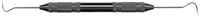 American Eagle Instruments #2 Pigtail Double-Ended Explorer, Stainless Steel, Standard Handle, 1/Pk, AEEXP2 - Explorer, Double-Ended, 2 Pigtail, Stainless Steel, 1/Pk, AEEXP2 - Image 1