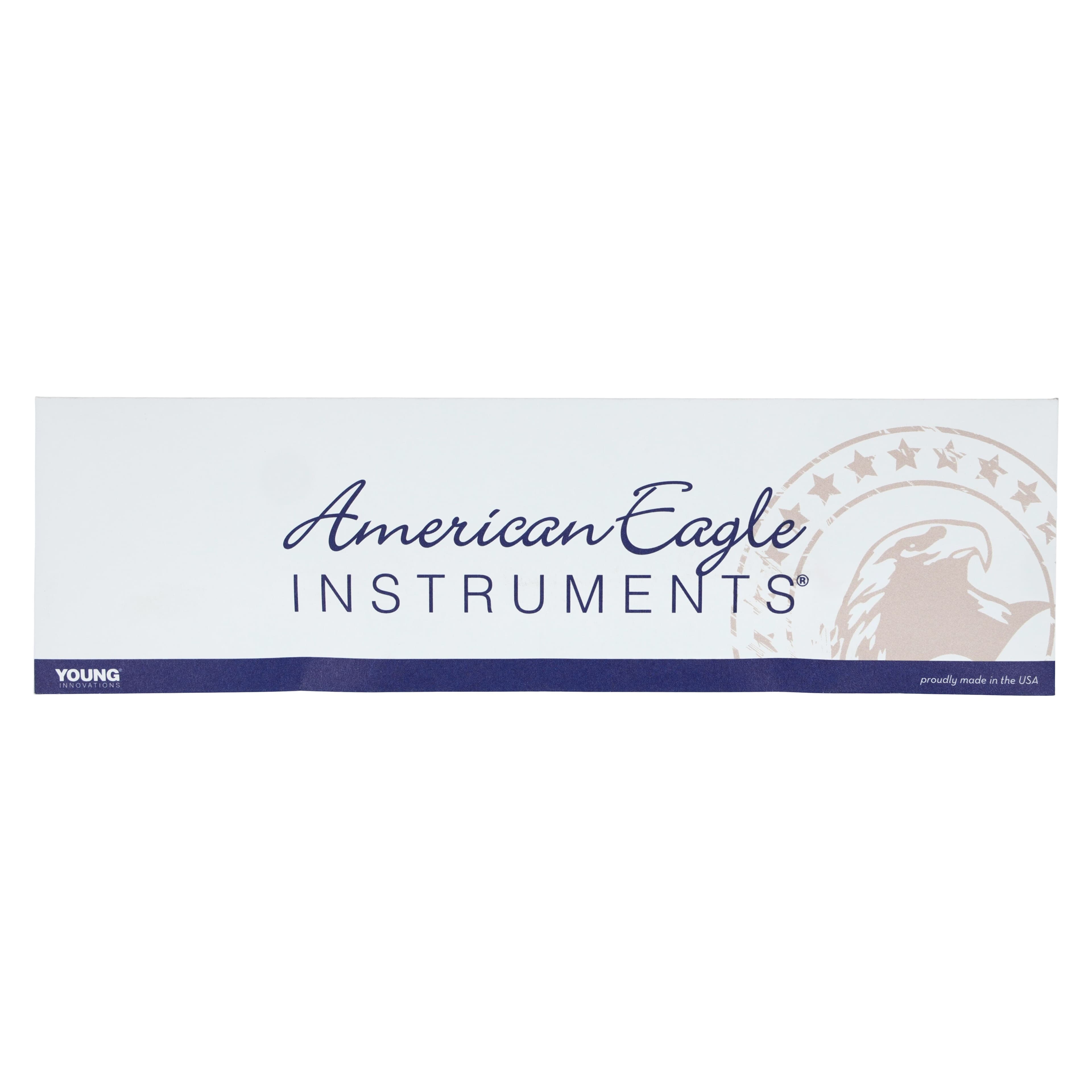 American Eagle Instruments Standard Gracey Curette, XP, #13-14, Posterior Distal, EagleLite Resin Handle, 3/8" Blue, Double-Ended, 1/Pk, AEG13-14XPX thumbnail 6