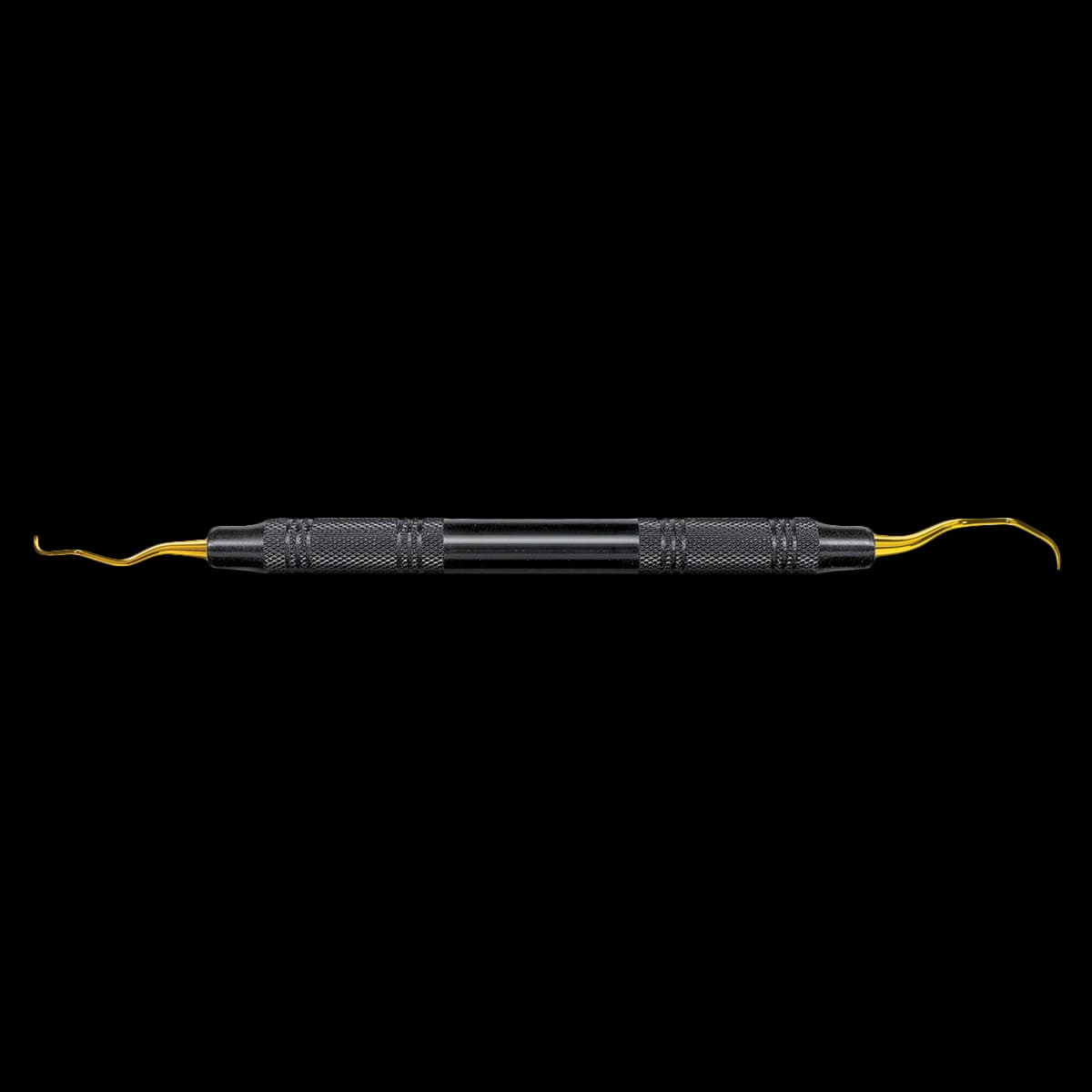 American Eagle Gracey 11-14 XP Curette, Double End, Mesial-Distal, 3/8" Black EagleLite Resin Handle, Single Instrument - American Eagle Gracey 11-14 XP with 3/8" Black Handle, Single Instrument - Image 1