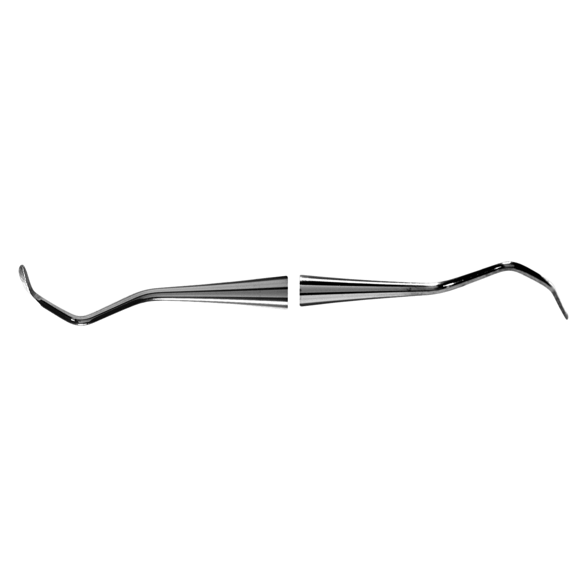 American Eagle Sickle Scaler J14-15, Double End, Stainless Steel, EagleLite Handle, AESJ14-15Z - Sickle Scalers – Jacquette 14-15, Stainless Steel, Double End - EagleLite Stainless Steel Handle - Image 1