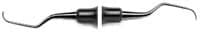 American Eagle Instruments Gracey +3 Deep Pocket Curette 7/8, Double End, EagleLite Resin Handle, Green, AEGDP7-8X - Gracey +3 Deep Pocket Curettes – 7-8, 9.5 mm Handle, Double End - EagleLite Resin Handle, Green - Image 1