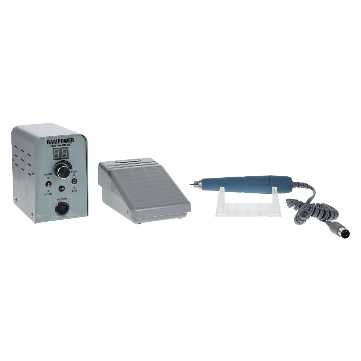 Ram Power 45 Control Box with Optimus 45k Handpiece and Variable Foot Pedal - Ram Power 45 CB with Optimus 45k Handpiece and Variable Foot Pedal - Image 1