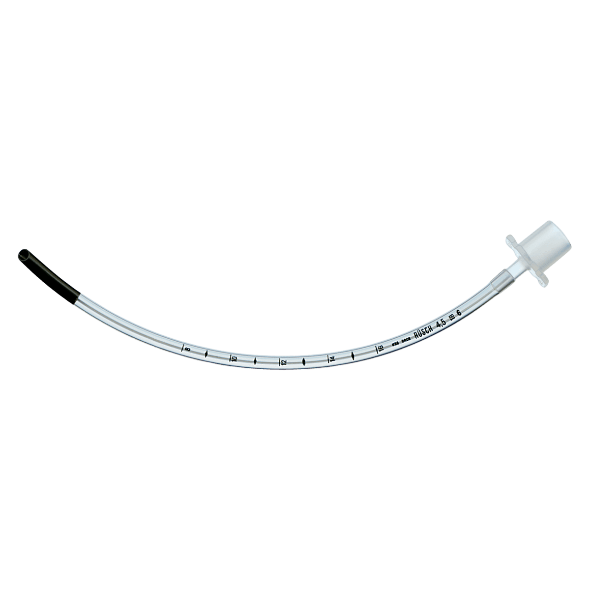 Teleflex Magill Endotracheal Tube Without Cuff, Safety Clear, Uncuffed, 10/Box - MAGILL ENDOTRACH TUBE W/O CUFF - Image 1