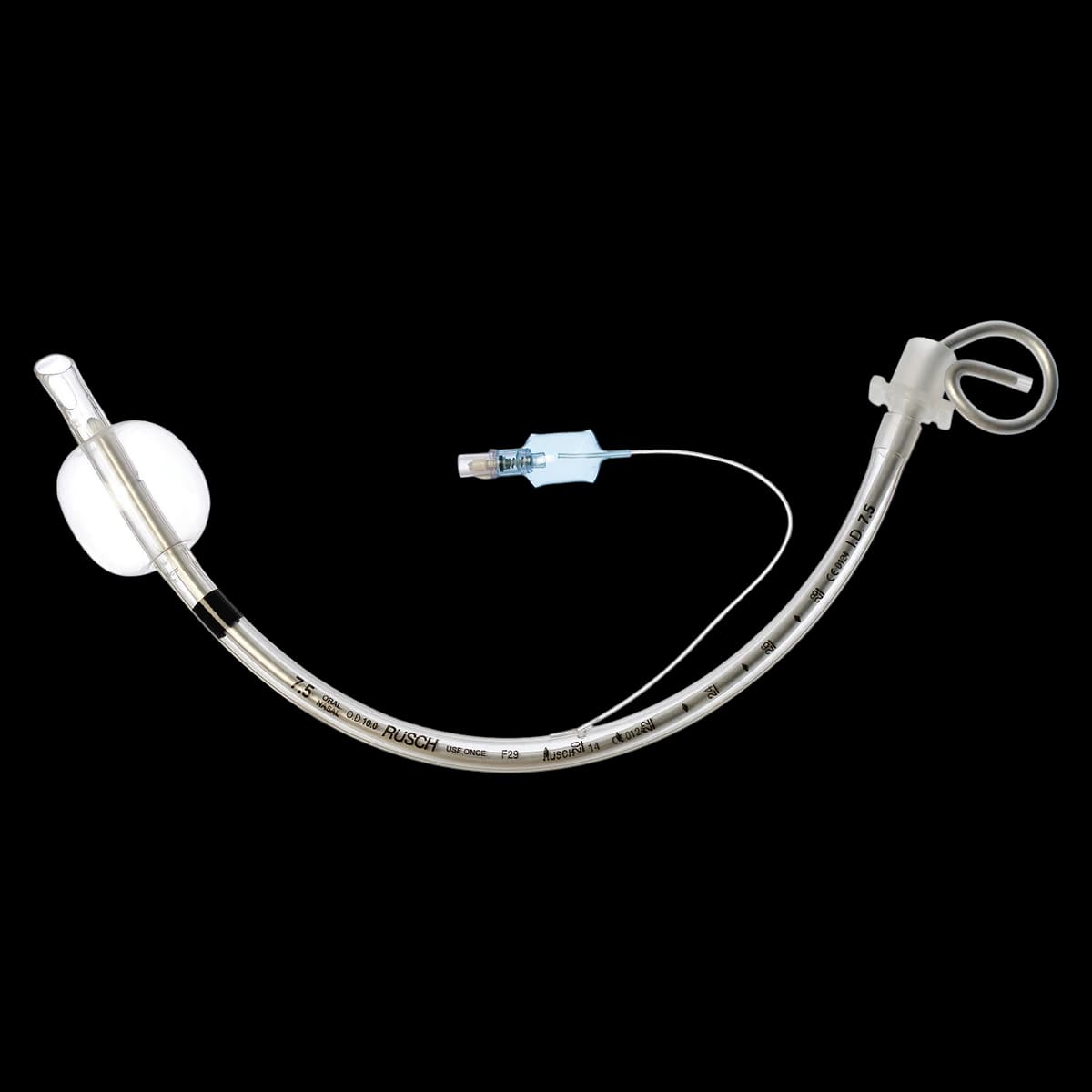 Teleflex Medical Flexi-Set Endotracheal Tube, Cuffed, 7mm, Each - Tube ET Flexi Set Cuff - Image 1
