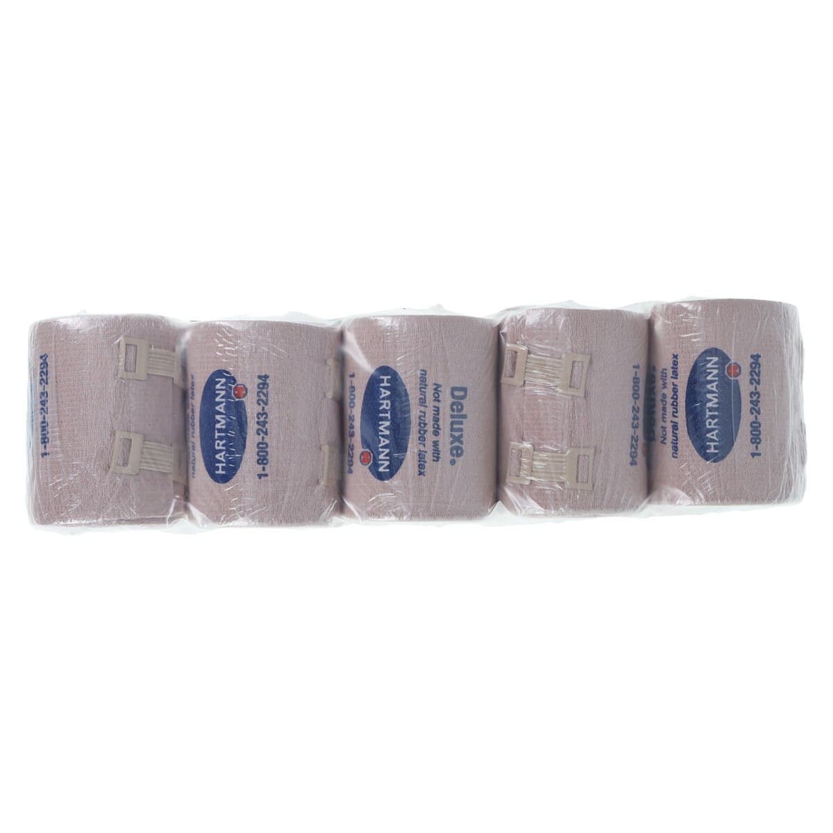 Hartmann Deluxe LF Elastic Bandage, Cotton/Polyester/Spandex, 3" x 5.5 yd, Tan, Non-Sterile, 10/Box thumbnail 3