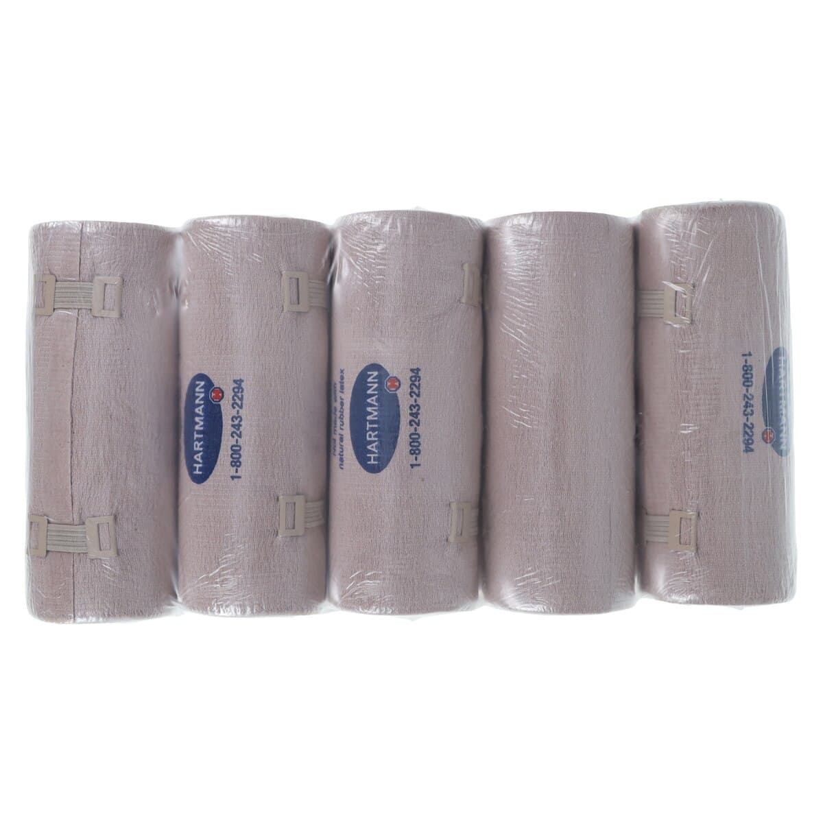 Hartmann Deluxe LF Elastic Bandage, Cotton/Polyester/Spandex, 6" x 5.5 yd, Tan, Non-Sterile, 10/Package thumbnail 3