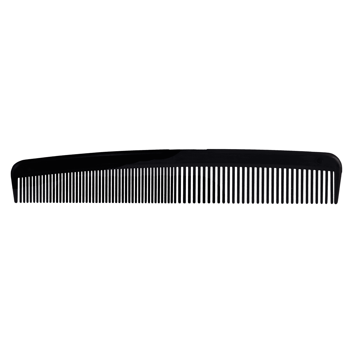 DawnMist Grooming Comb, Heavy Duty Dresser, Black, 8", 1008/Case - Comb Black 8" - Image 1
