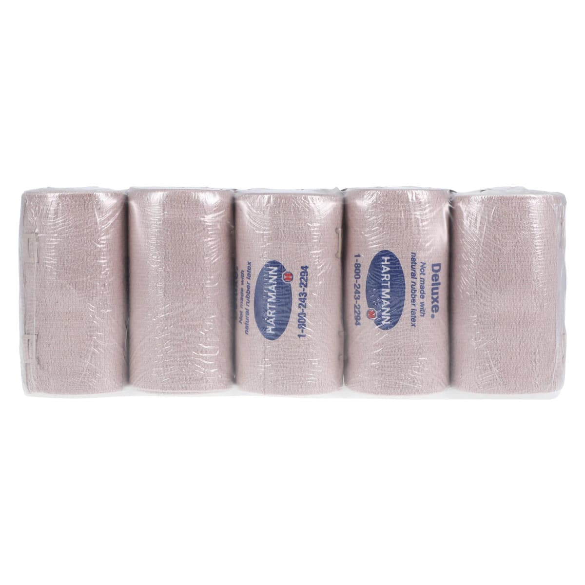 Hartmann Deluxe LF Elastic Bandage, Cotton/Polyester/Spandex, 4" x 5.5 yd, Tan, Non-Sterile, 10/Box thumbnail 3