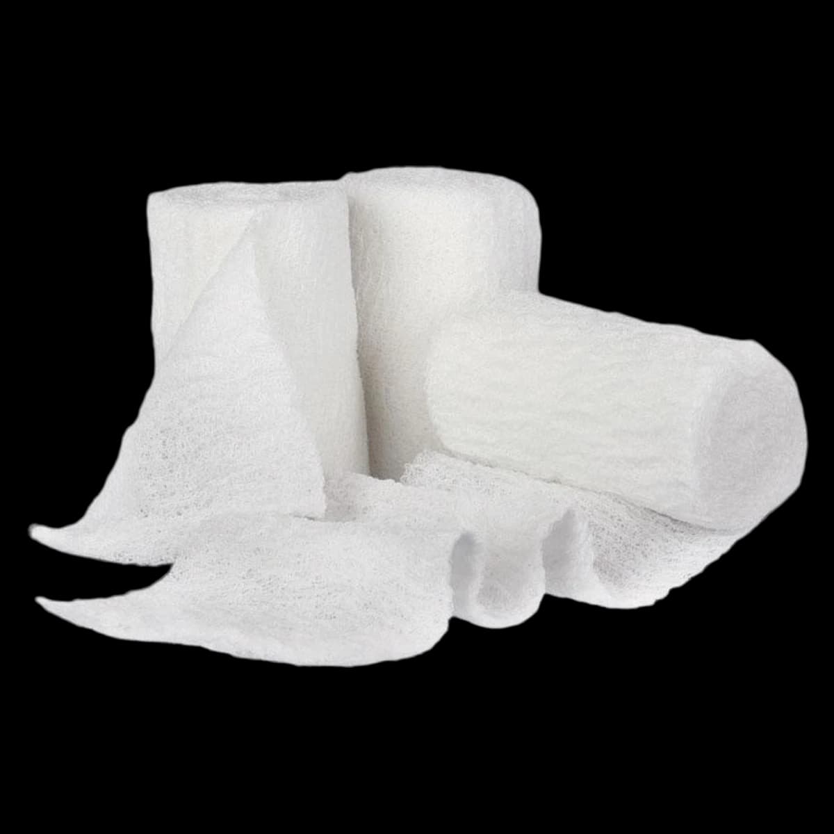 Medline Bulkee Lite Gauze Bandage, 4" x 4.1 yd, 3 Ply, Non-Sterile, 12/Bag thumbnail 2