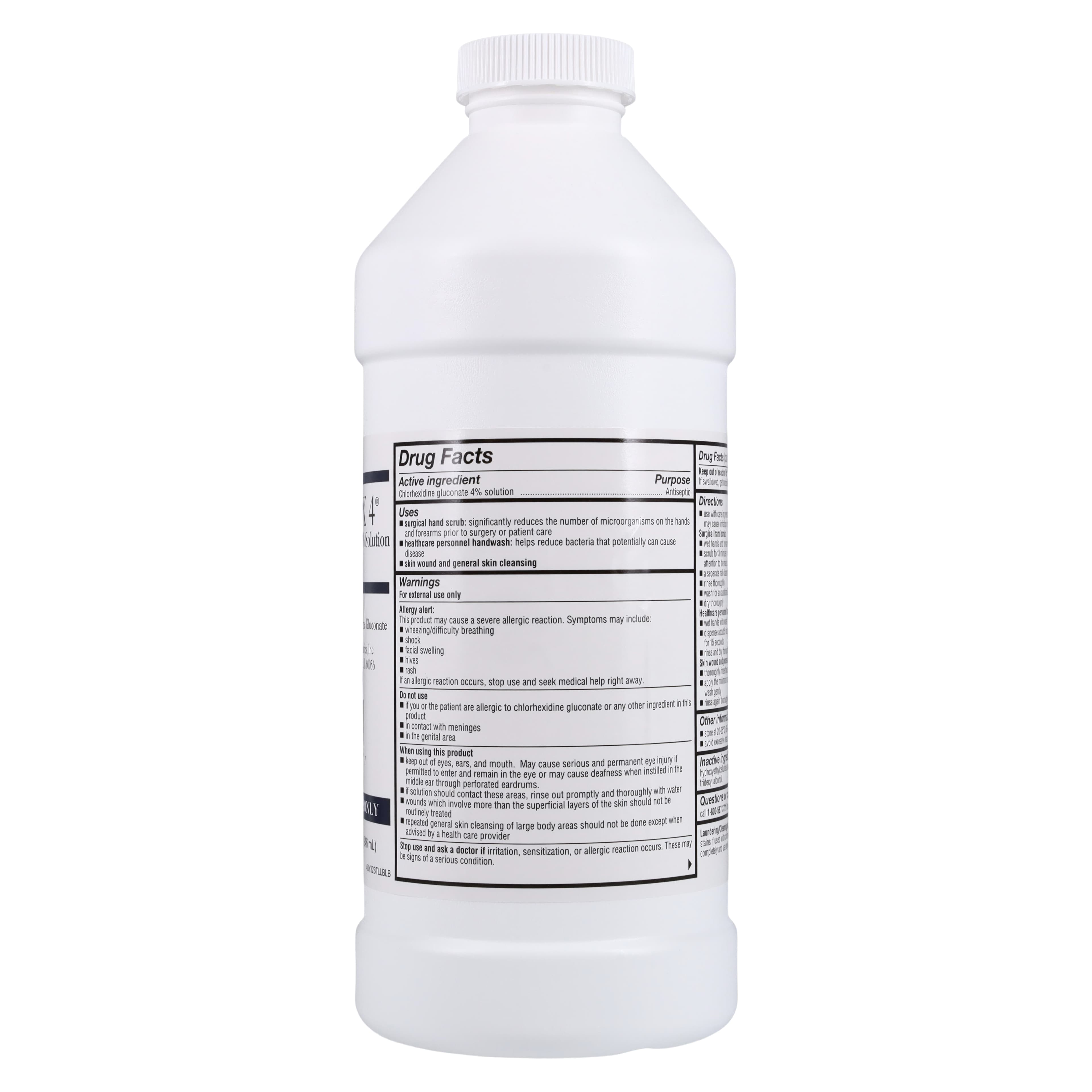 Dyna-Hex 4% CHG Solution Surgical Scrub, 32 oz Bottle thumbnail 2