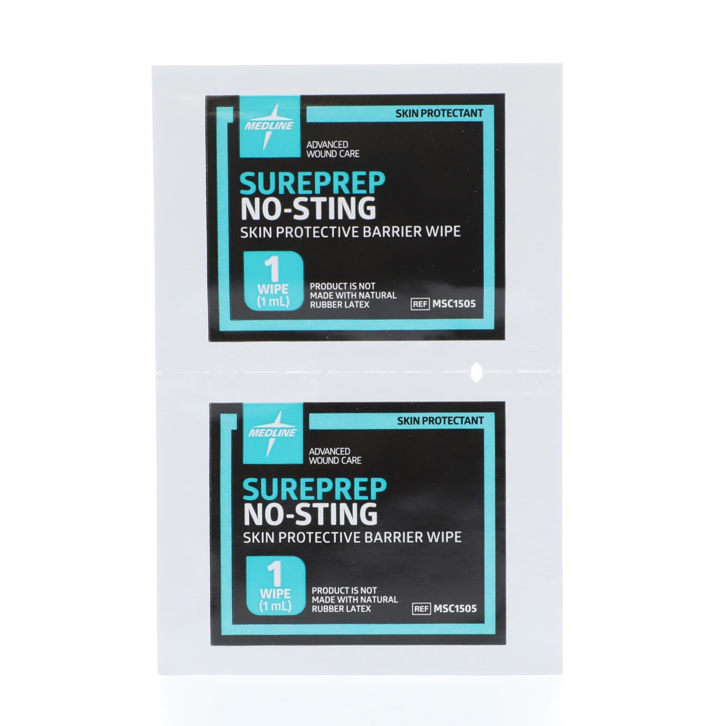 Sureprep No-Sting Protective Wipes, Alcohol Free, 1 mL, Transparent, 50/Box thumbnail 6