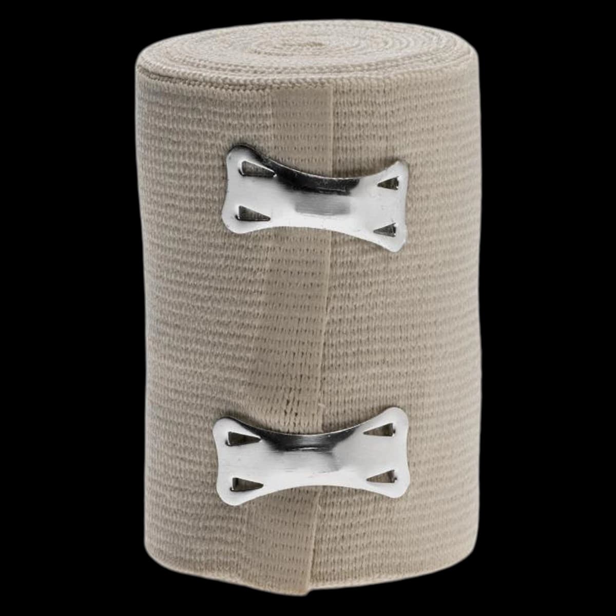 Medline SureWrap Compression Bandage, Elastic, 3" x 5 yd, Beige, Non-Sterile, 10/Box - Bandage SureWrap Bge LF NS - Image 1