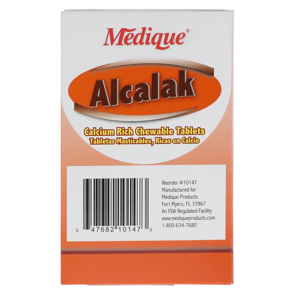 Alcalak Tablets Antacid, 420mg, Spearmint, 100 Tablets x 2/Box thumbnail 7