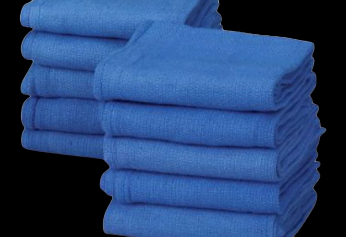 Medical Action Industries OR Towels, Non-Sterile, Blue, 17" x 26" - Towels OR N/S Blue 17"x26" - Image 1