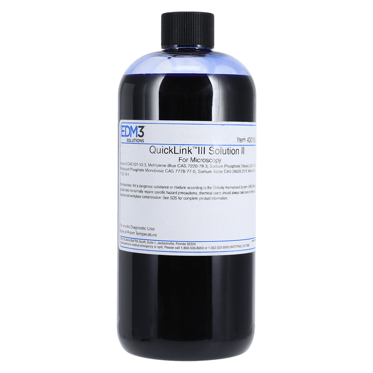 QuickLink III Solution II Stain, 16 oz Bottle - Quicklink III Solut II Non-Reg - Image 1