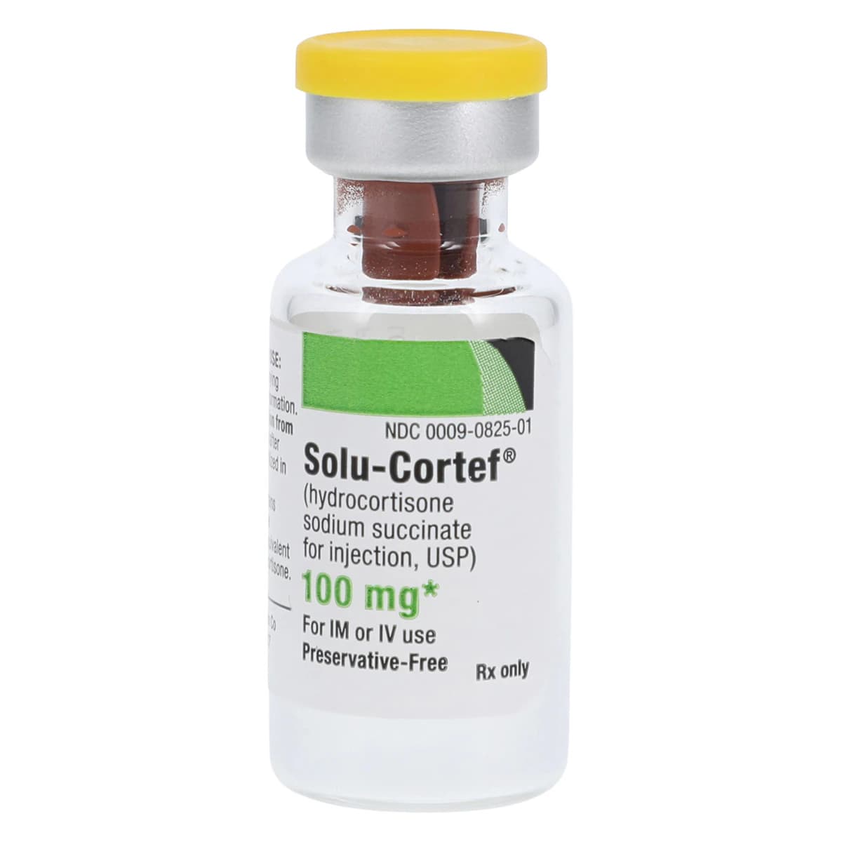 Solu-Cortef Plain Injection 100mg, Powder-Free, 2mL Vial thumbnail 3