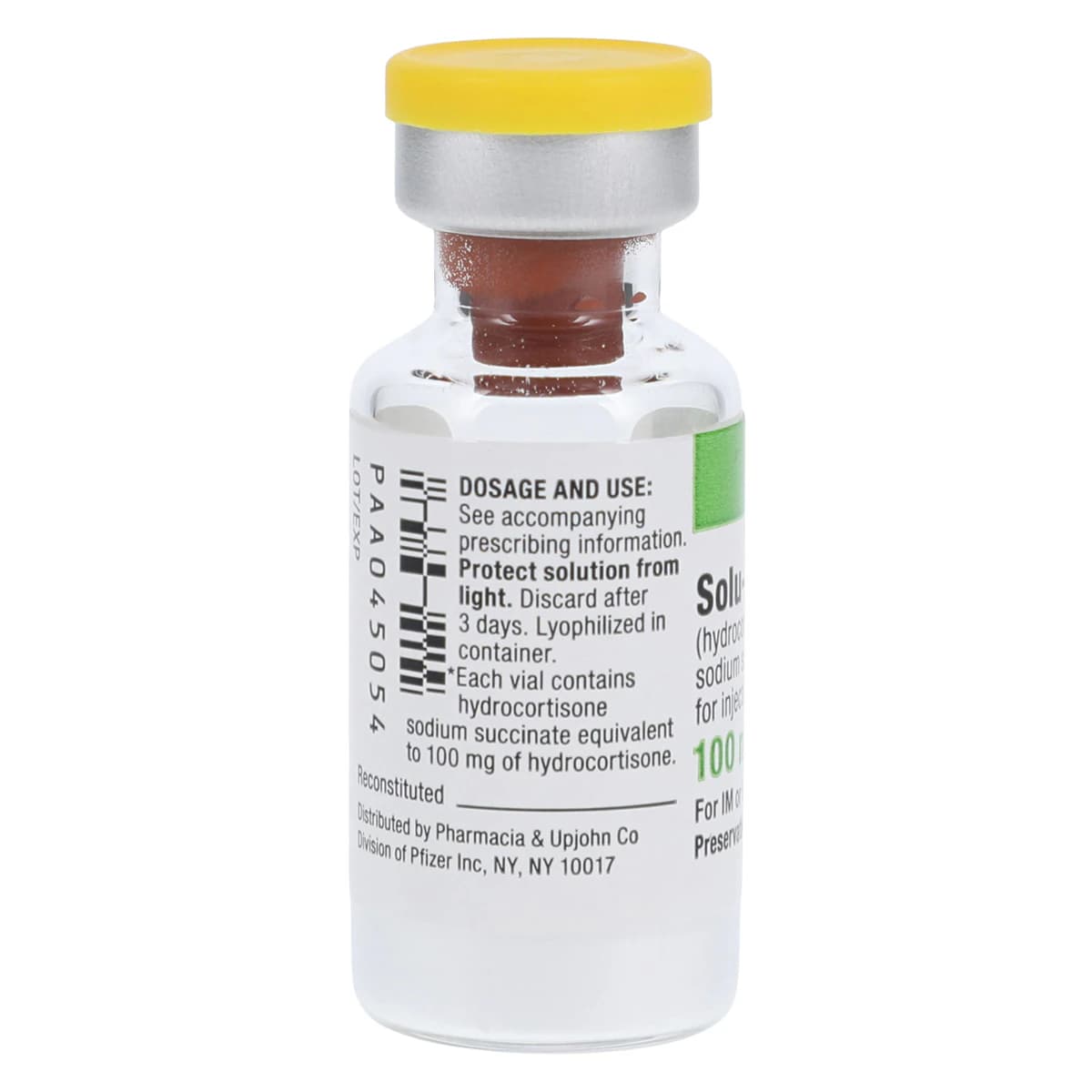 Solu-Cortef Plain Injection 100mg, Powder-Free, 2mL Vial thumbnail 4