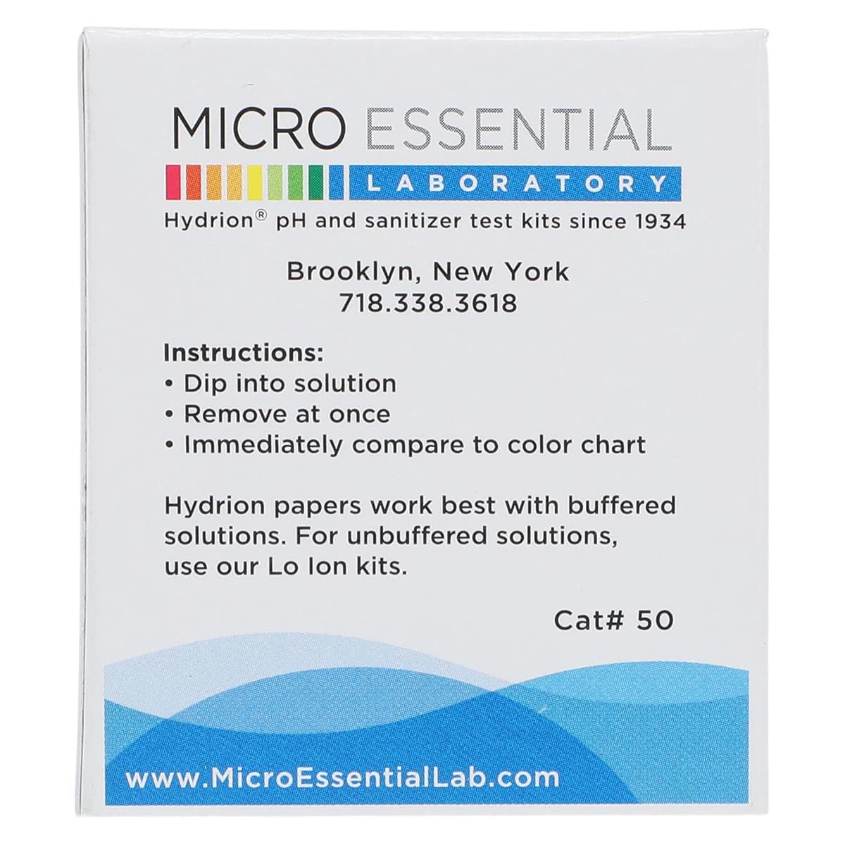 Hydrion pH Test Strips, 1-12 Range with Color Chart, 1 Roll thumbnail 7