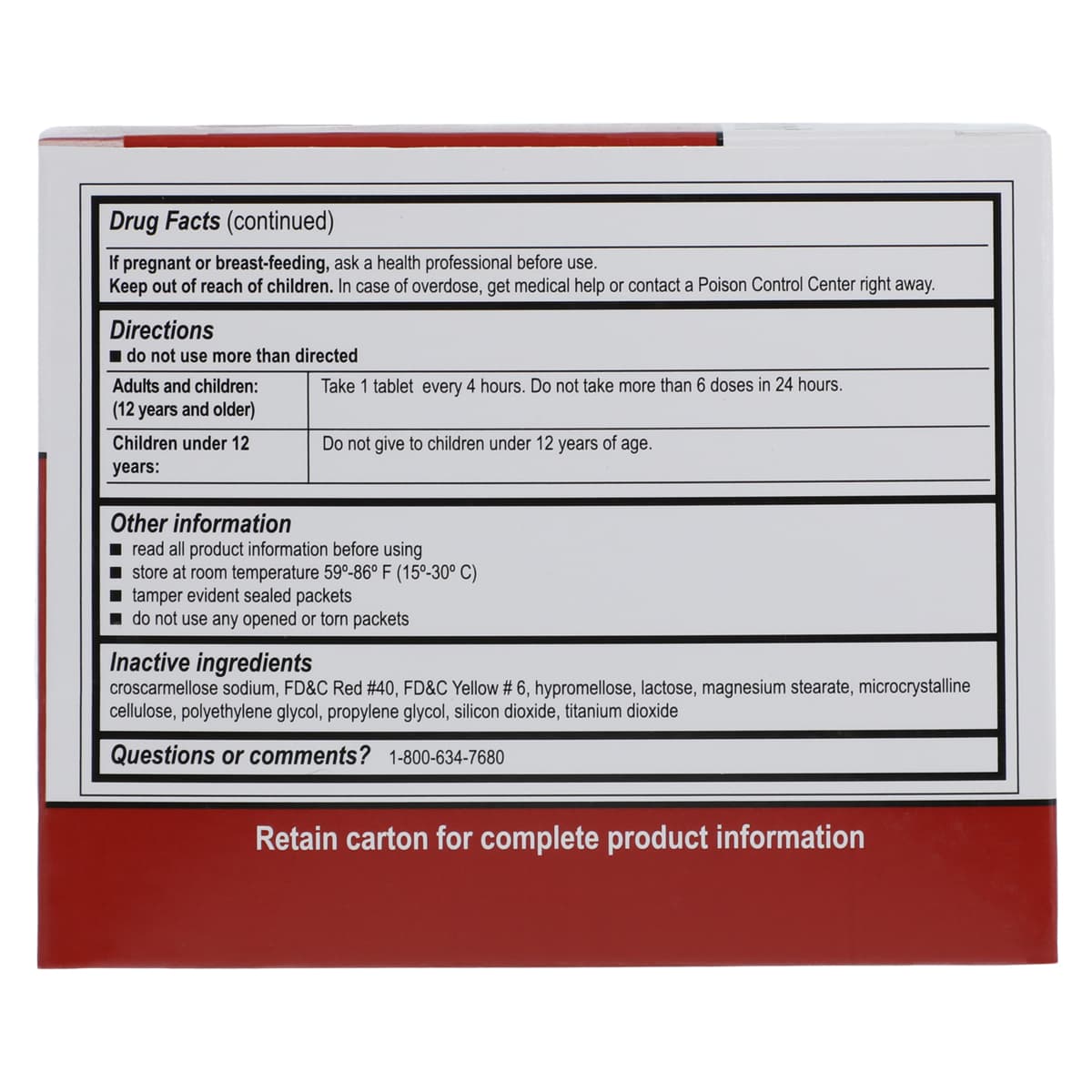 Medi-First Sinus Decongestant Oral Tablets, 10 mg, Unit Dose Packets, 100 per Box thumbnail 8