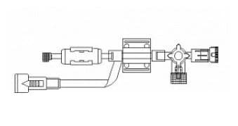 ICU Medical Disposable Transducer Set, Single, 20/Case - Set, Transducer Single - Image 1