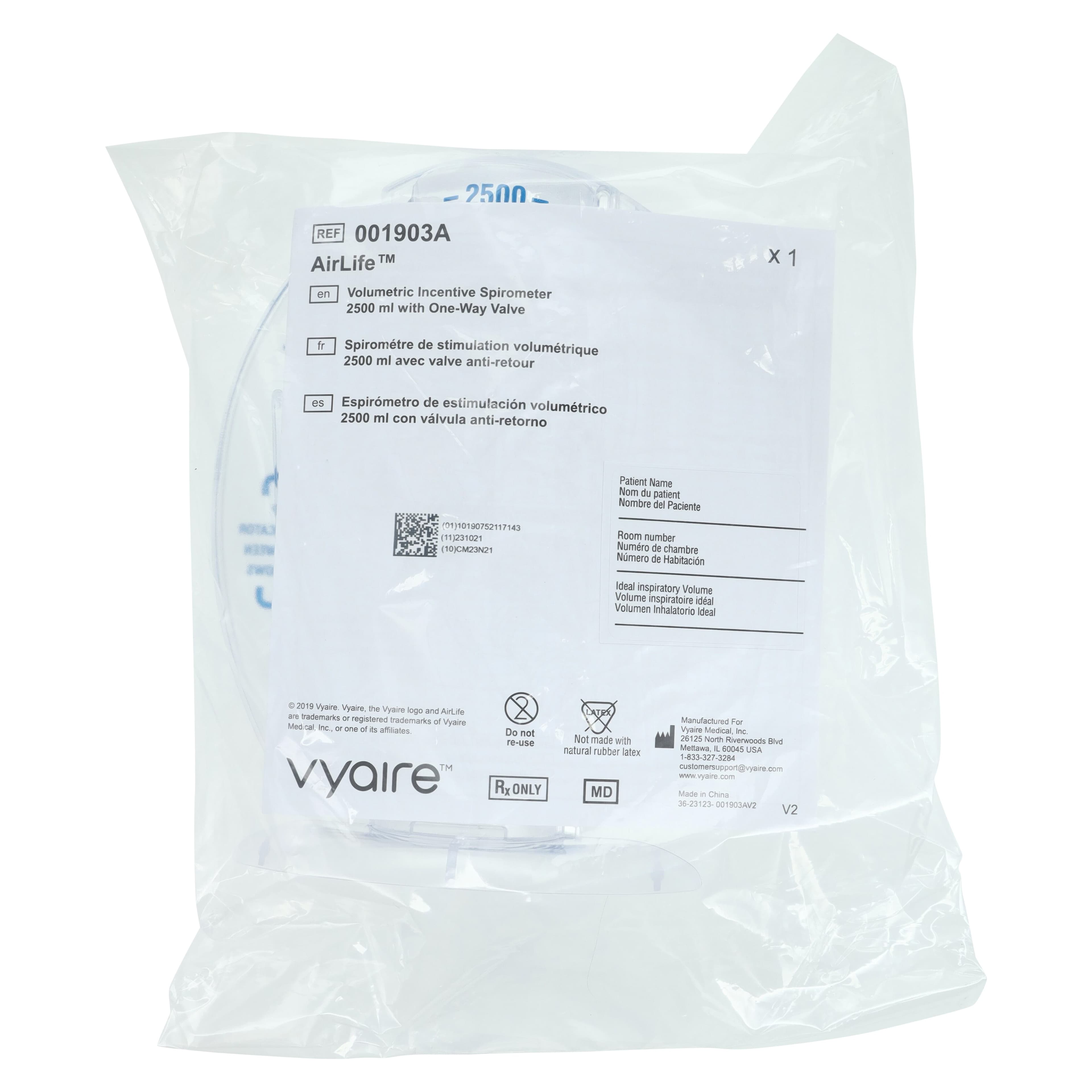 AirLife Incentive Spirometer, 12/Case thumbnail 2