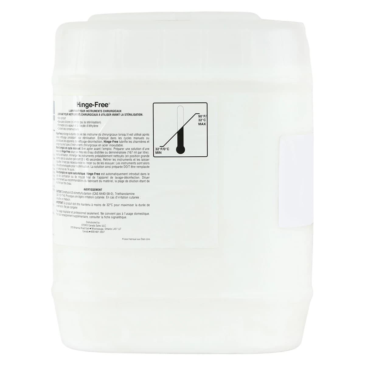 Hingefree Instrument Lubricant, 5 Gallon Pail thumbnail 2