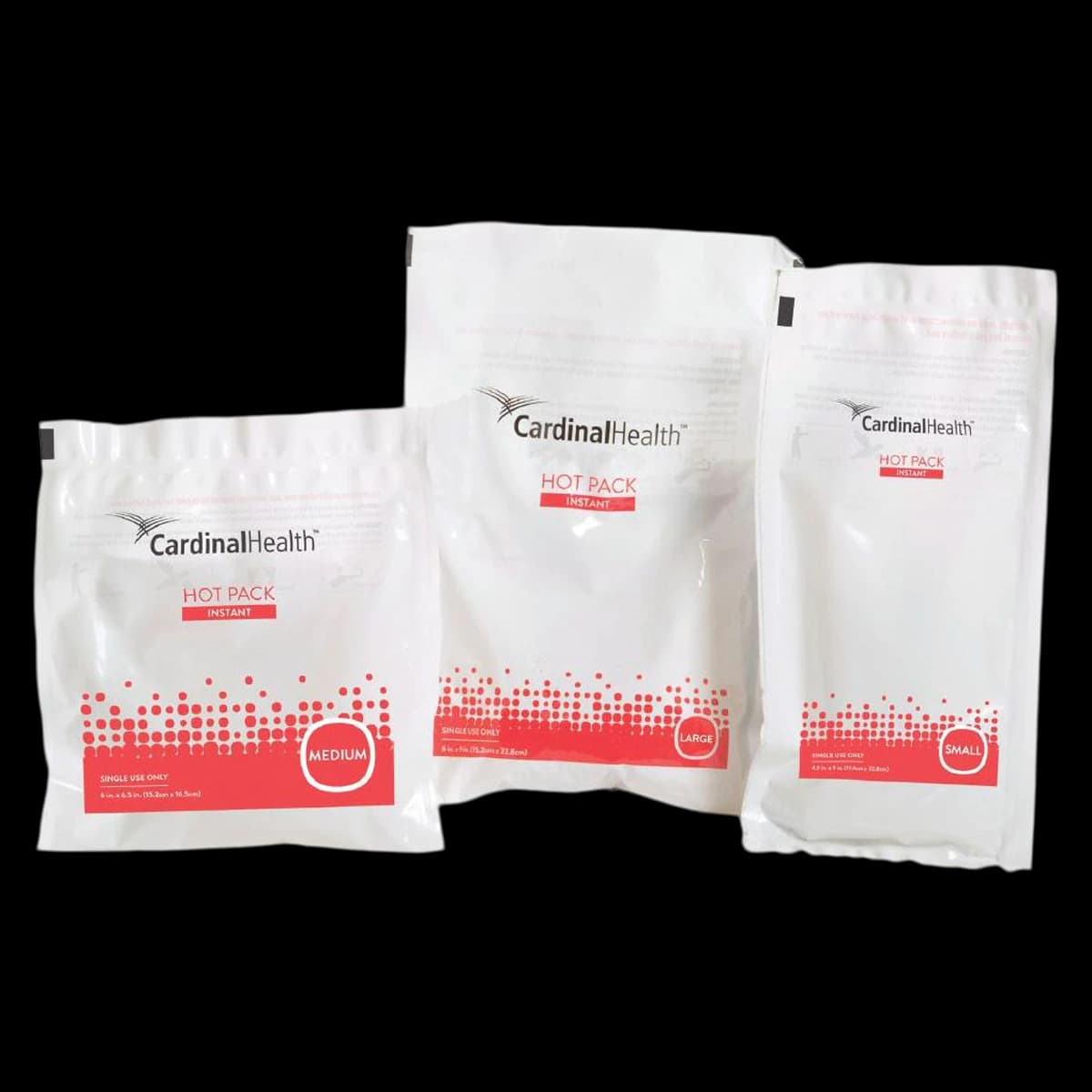Cardinal Health Instant Hot Pack, Small, 4.5" x 9", Disposable, Case of 24 - Instant Hot Pack Small Case of 24 - Image 1