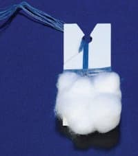 DeRoyal Sterile Cotton Balls, 7/8" Size, Standard, 200/Case (50x4) - Cotton Ball 7/8" Sterile - Image 1
