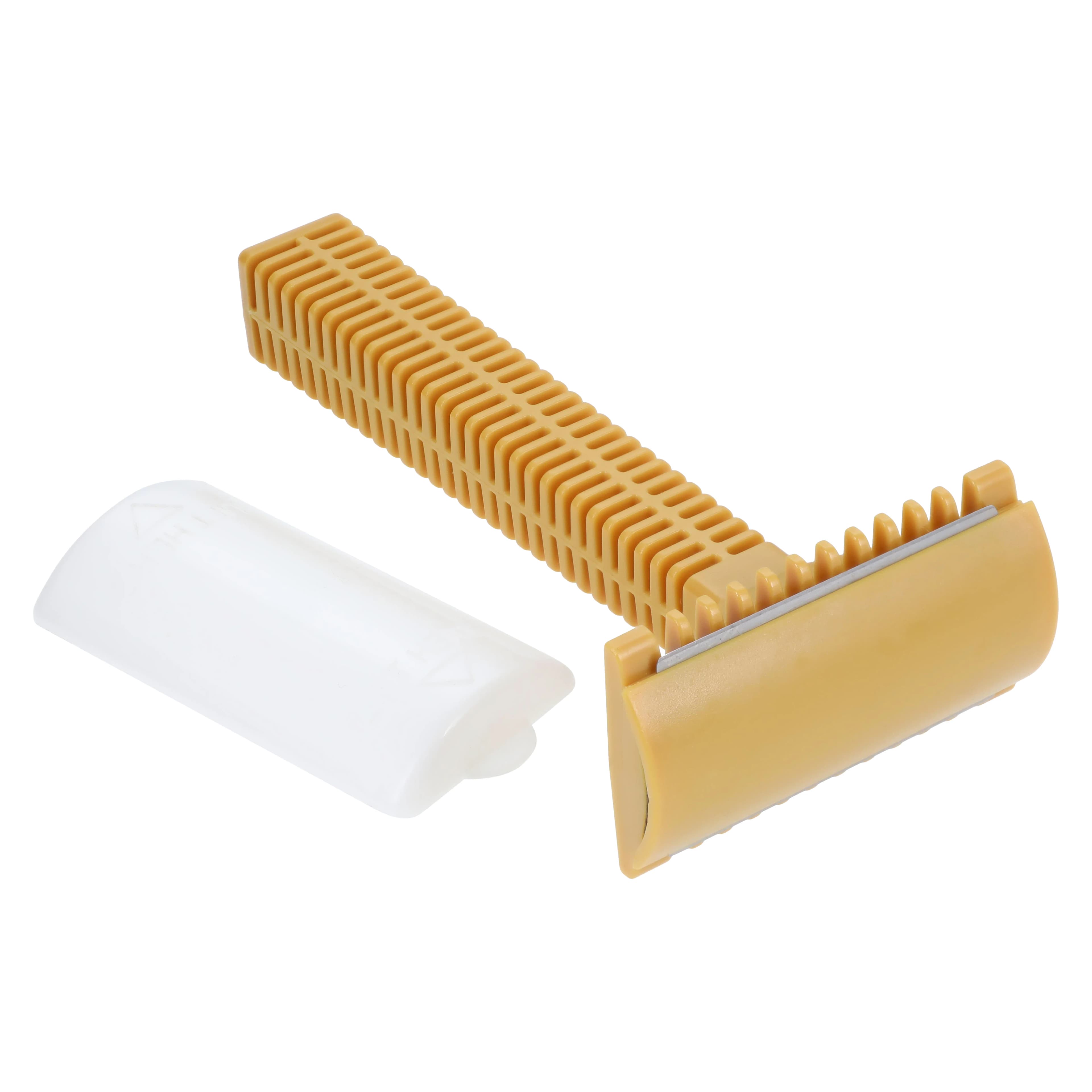 Medegen Razor Prep Disposable Gold with Stainless Steel Blade - Razor Prep Disp Gld Whted - Image 1