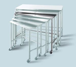 Blickman Industries Nested Instrument Table - Table Instr. Nested - Image 1