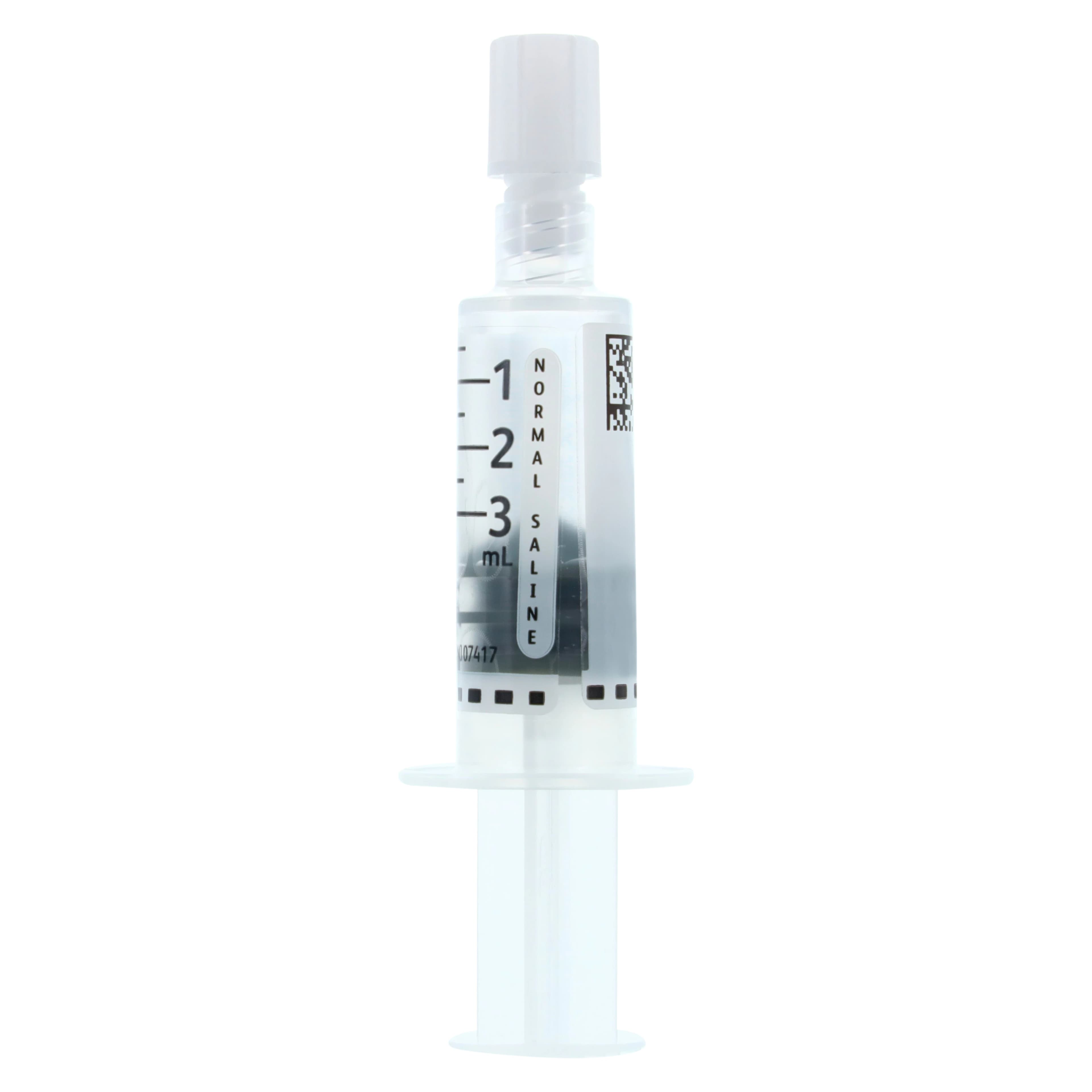 BD Posi-Flush Prefilled Saline Syringe, 0.9% Sodium Chloride, 3 mL, 30/Package thumbnail 5