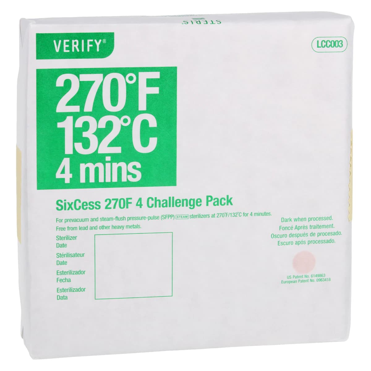 Steris Intergrator Challenge Pack, Verify Strip Indicator, 20/Box - Intergrator Challenge Pack - Image 1