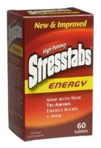 Geri-Care Stress Tab Vitamin Tablets, 60/Bottle - Stress Tab Vitamin - Image 1