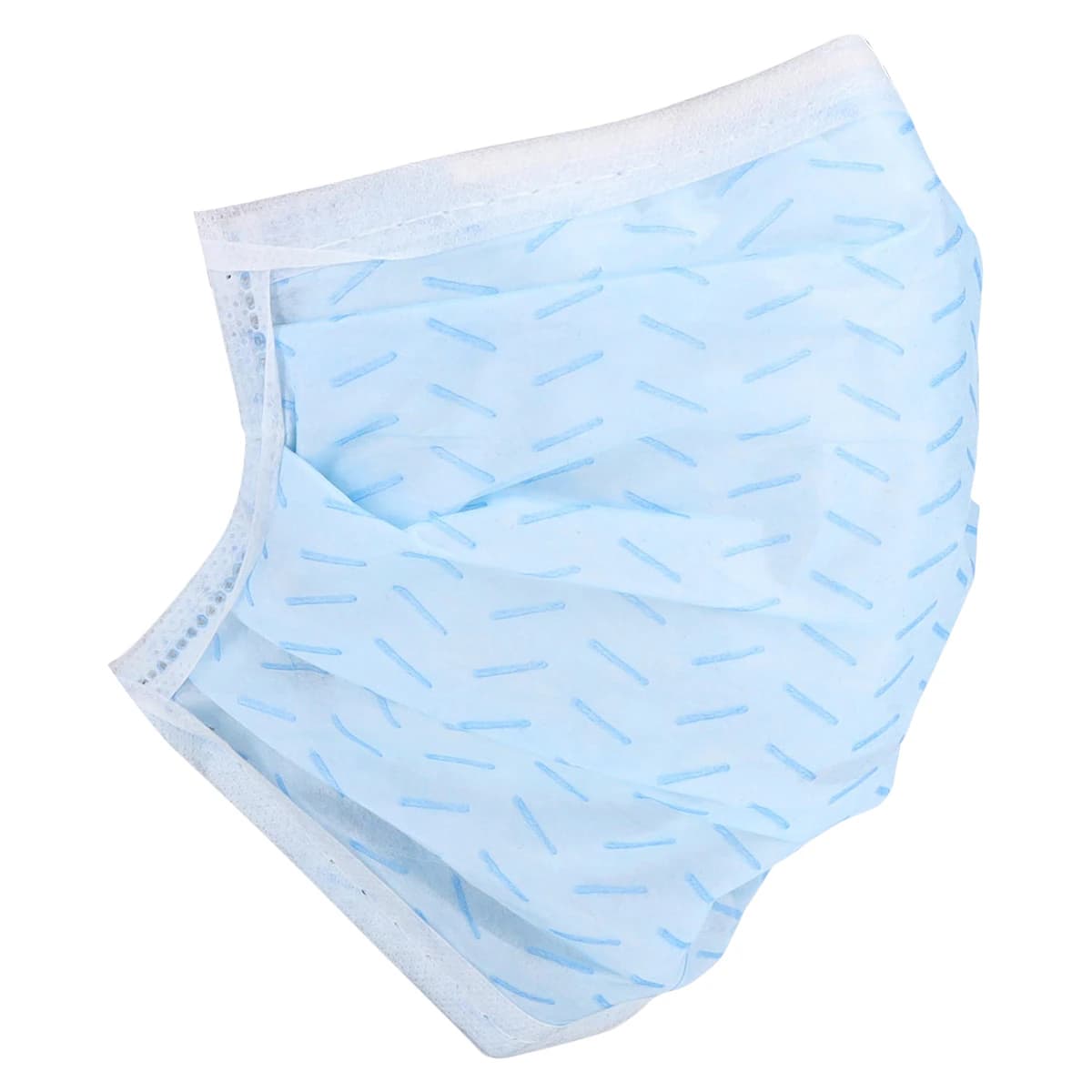 Halyard Soft Touch II Surgical Mask, Tie-On, Enclosed Nosepiece, Blue, Non-Latex, 50/Box thumbnail 3