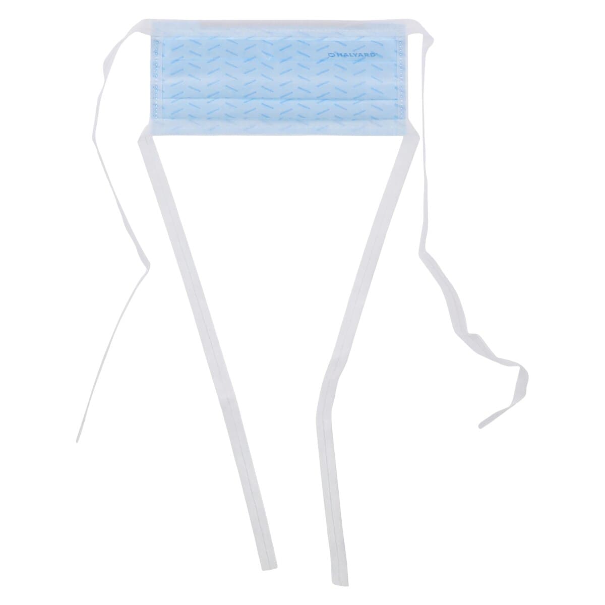 Halyard Soft Touch II Surgical Mask, Tie-On, Enclosed Nosepiece, Blue, Non-Latex, 50/Box thumbnail 5