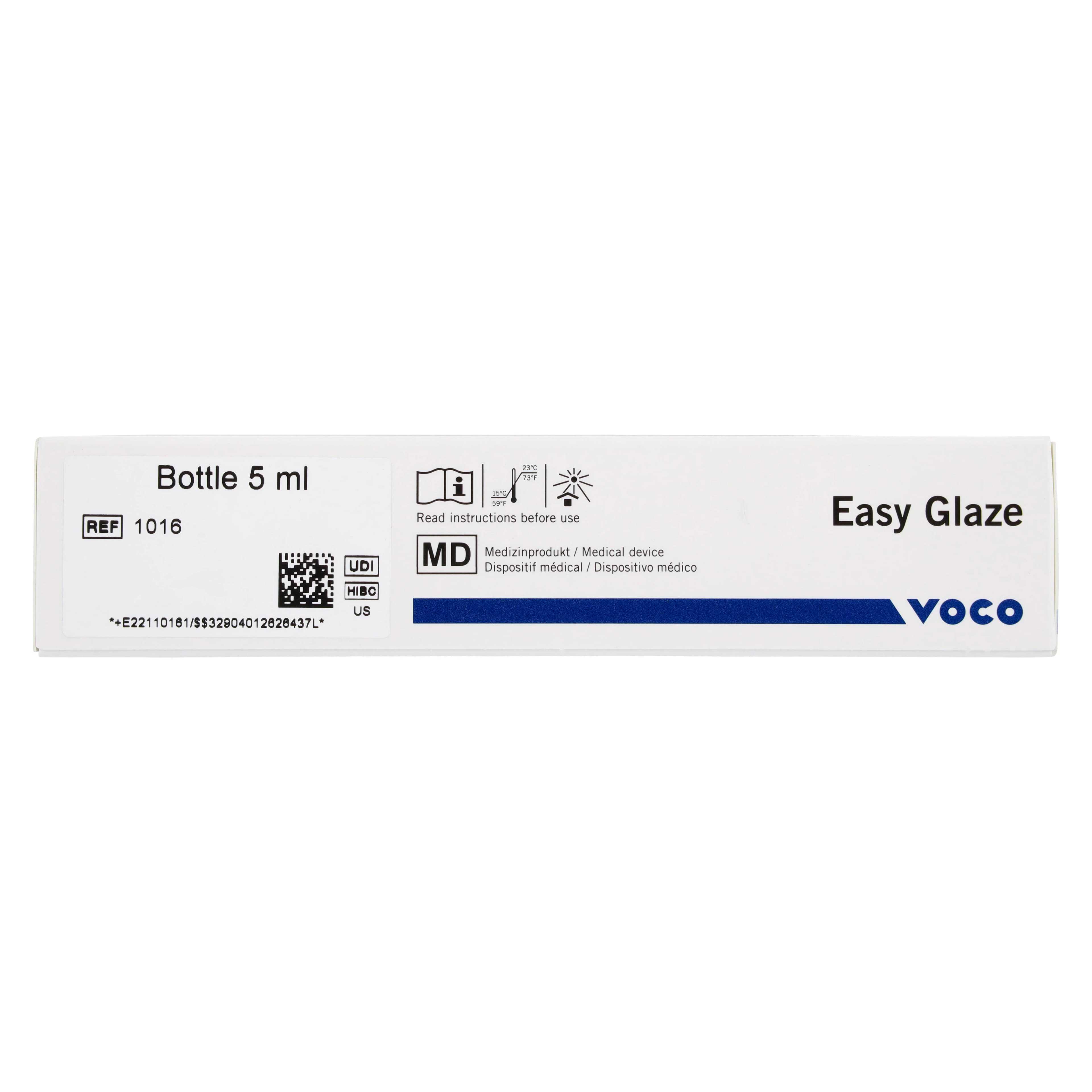 VOCO Easy Glaze Nano-Filled Light-Cured Liquid Polish & Surface Sealant, 5 mL Bottle with 20 Easy Brushes and 2 Mixing Pads thumbnail 8