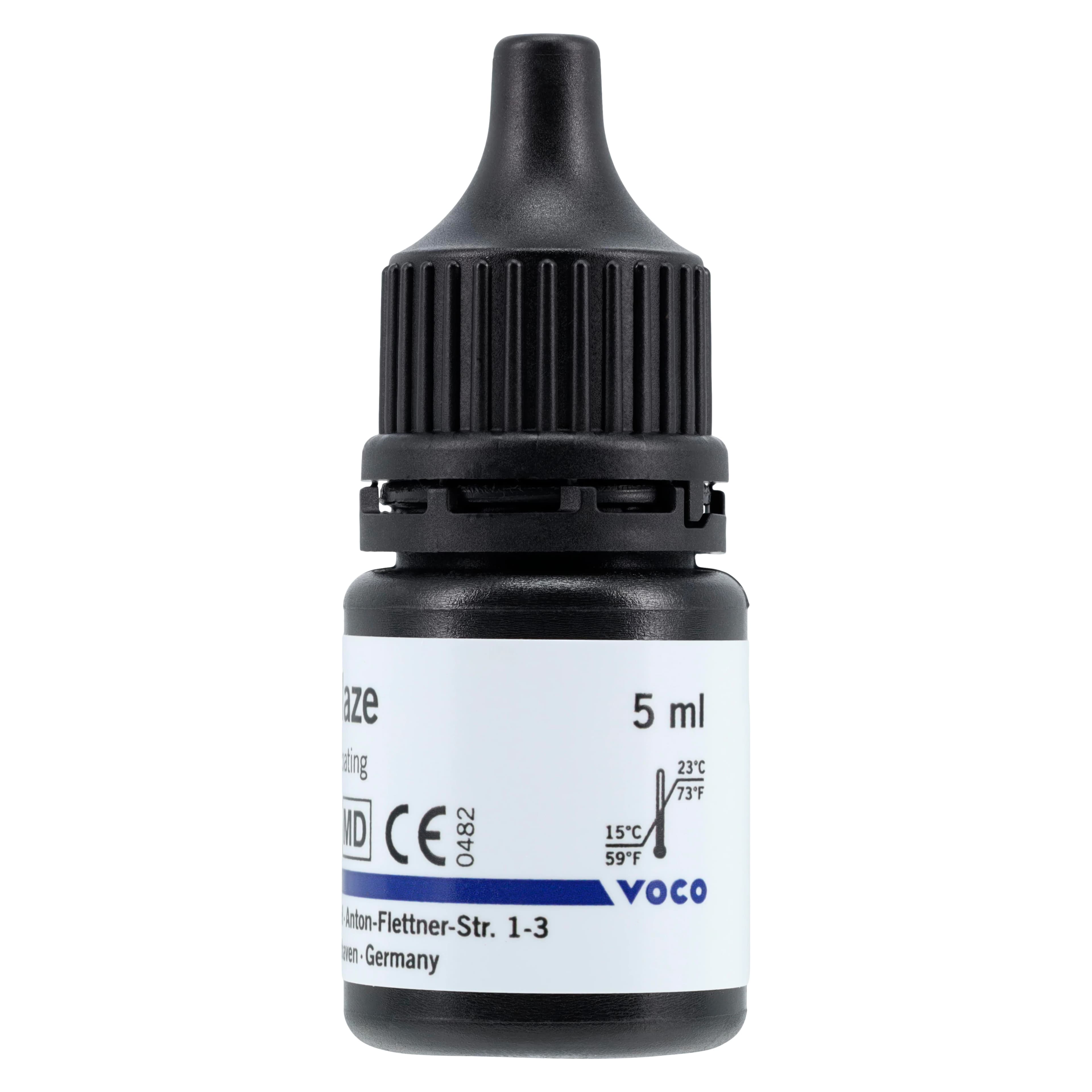 VOCO Easy Glaze Nano-Filled Light-Cured Liquid Polish & Surface Sealant, 5 mL Bottle with 20 Easy Brushes and 2 Mixing Pads thumbnail 3