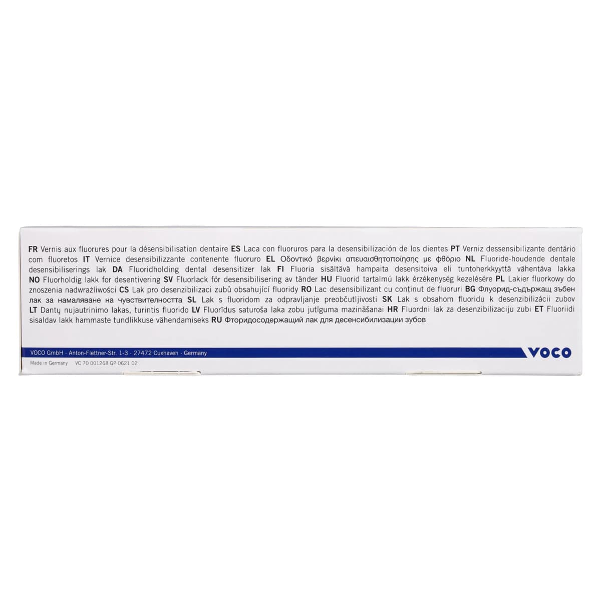 VOCO Profluorid Varnish, 5% Sodium Fluoride, SingleDose, 0.4 mL, Melon, Adult, 50/Pkg thumbnail 5