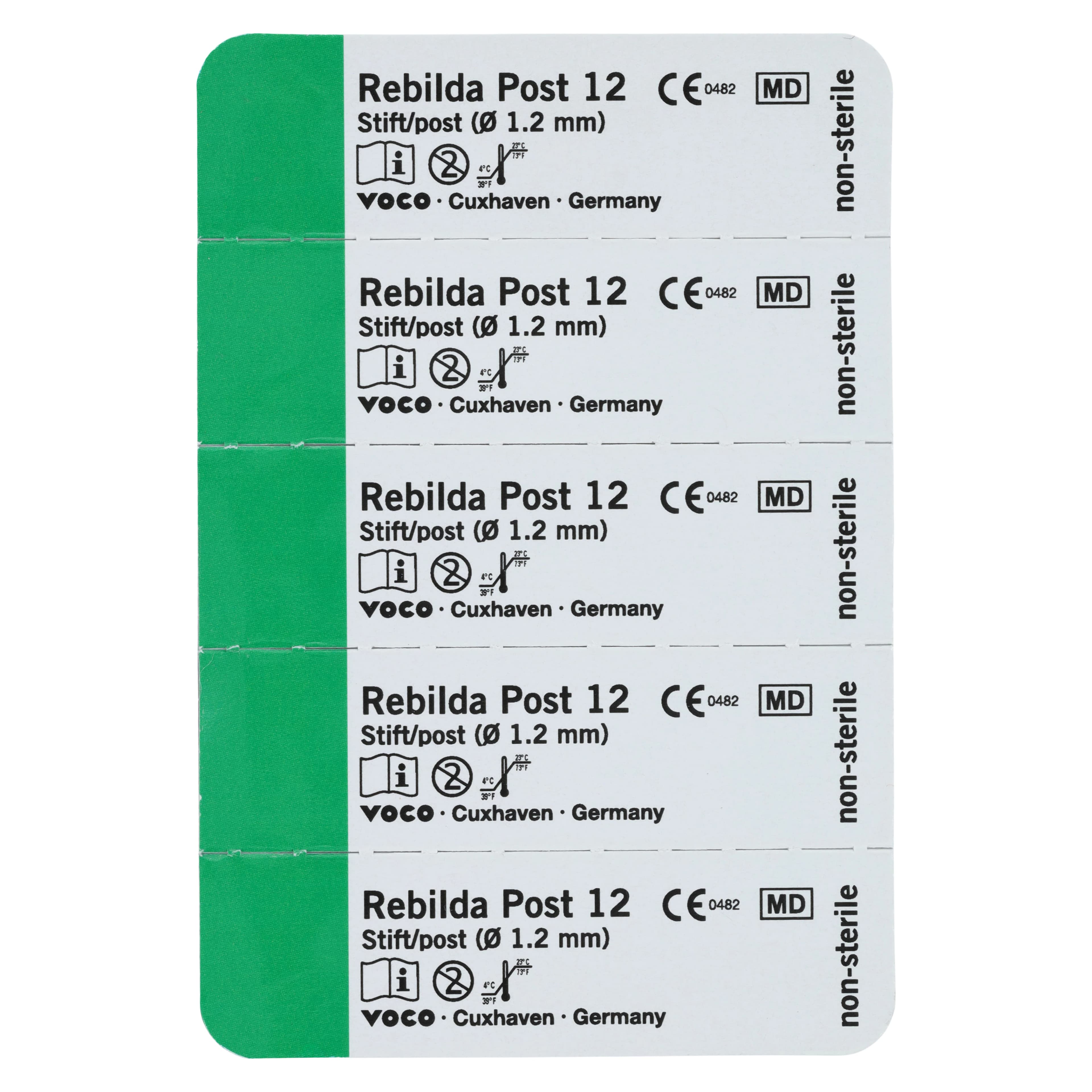 Rebilda® Post System Fiber-Reinforced Endodontic Posts, Size 12 (1.2 mm), White, 5/Pk, 1772 thumbnail 4