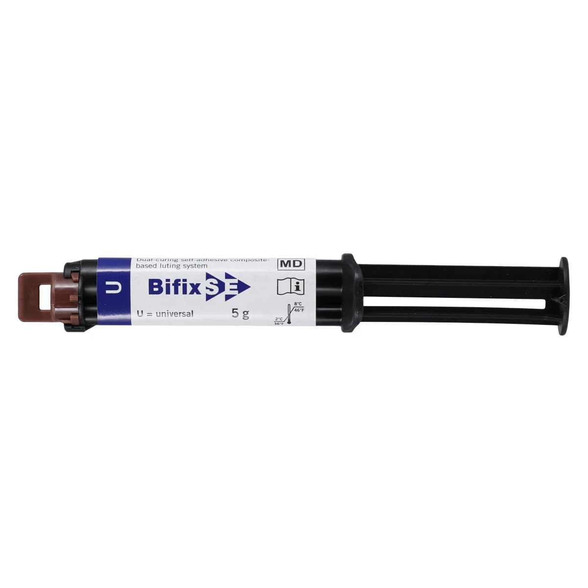 Bifix SE QuickMix Syringe, Universal Shade, 5 g, Dual-Cured Self-Adhesive Resin Cement, Refill (1785) thumbnail 3
