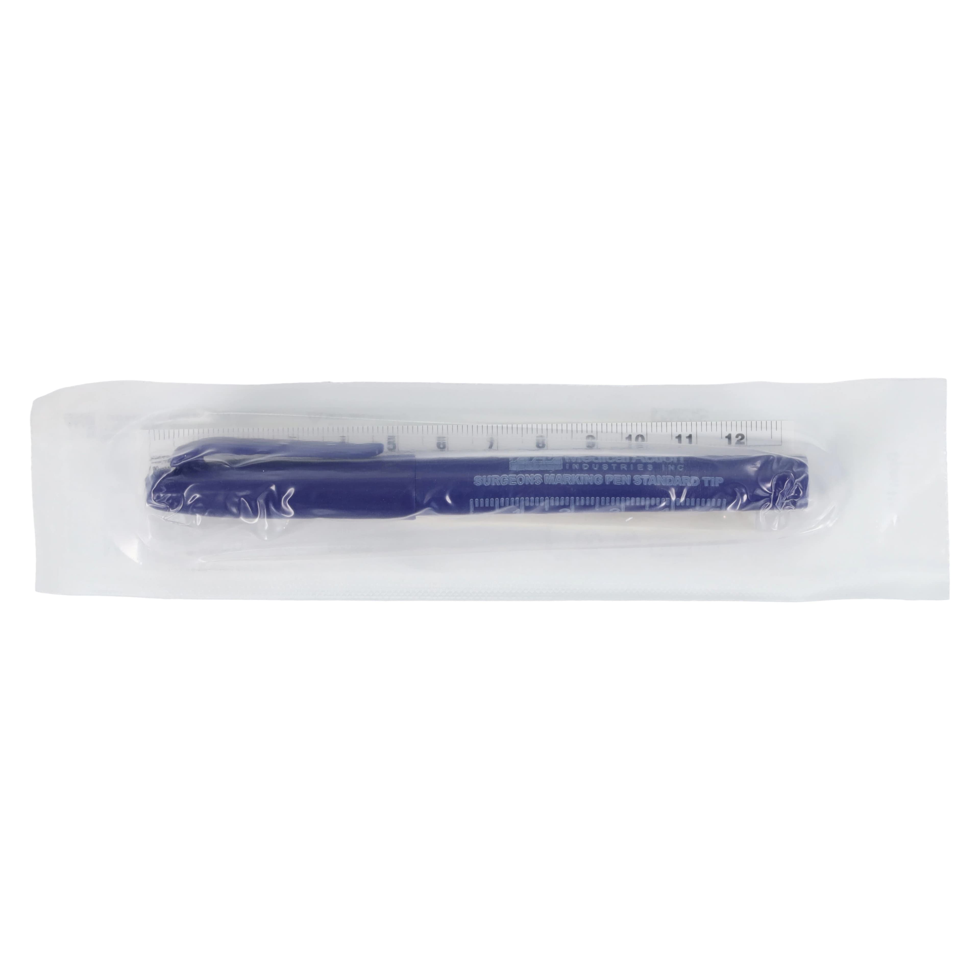 Medical Action Industries Skin Marking Pen, Standard Point Tip, Purple, Sterile, 01KG3QD8S3HH2TT5RB1GFB7B0P thumbnail 4