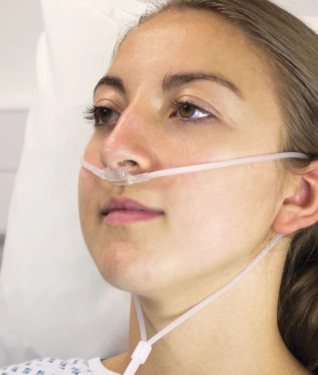 Flexicare Nasal Cannula Dual CO2/O2, 7 ft with Filter, 25/Box - Nasal Cannula Dual CO2/O2 - Image 1