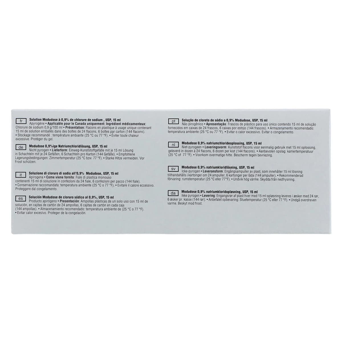 SunMed Normal Saline Inhalation Solution 0.9%, 15 mL Vials, 24/Package thumbnail 6
