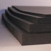 Apex Athletics Super Foam Cast Padding, Black, 21x36" - Foam Sheet Black - Image 1